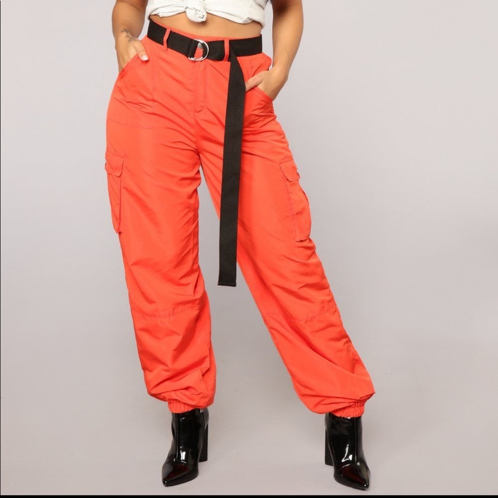 Trippin’ Over You Joggers- Orange